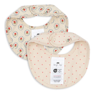 Konges Sløjd - Pirouette bandana önlükler - 2’li Set | Ecru