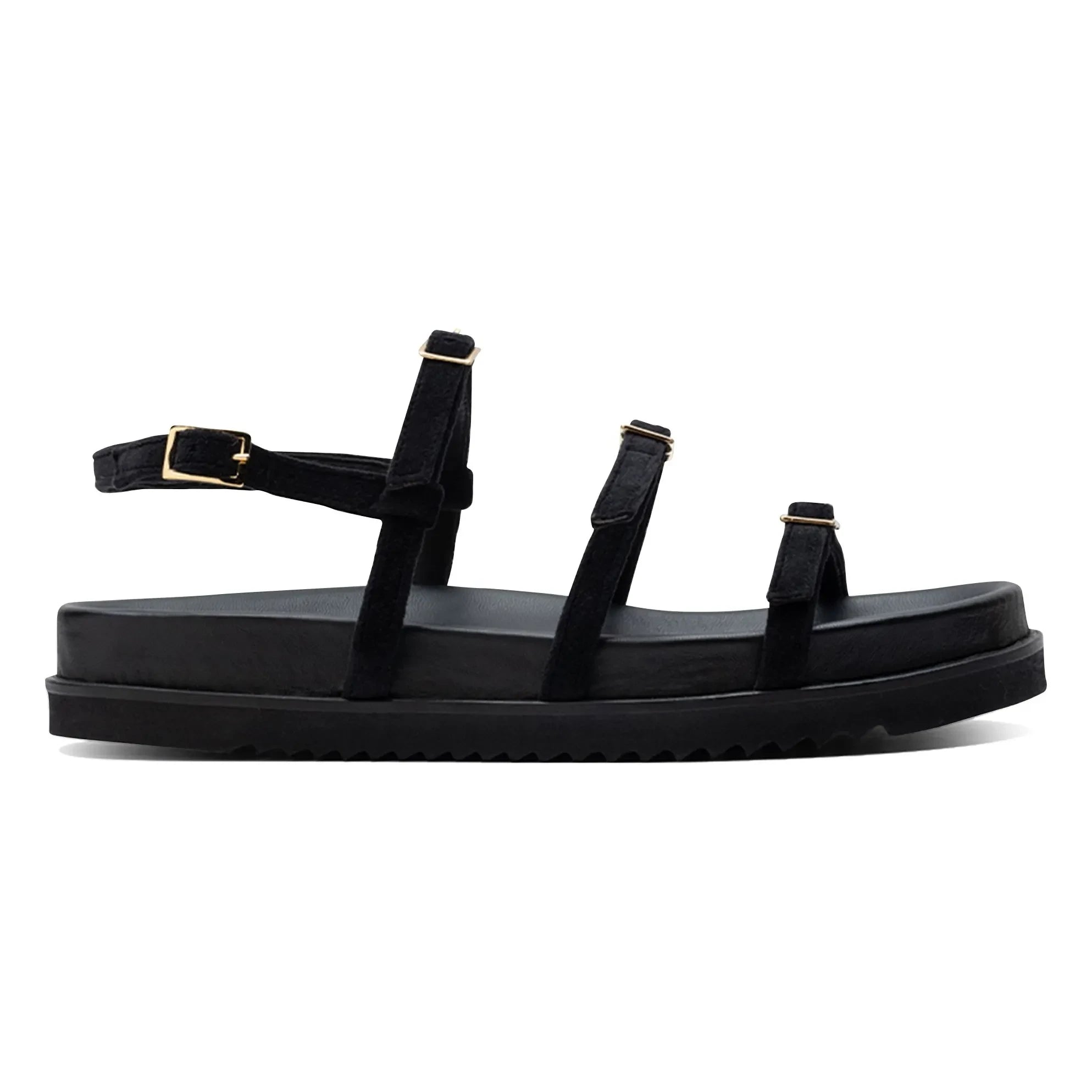 Lachoix - Ella Leather sandals | Black