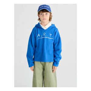 True Artist – Kapuzenpullover N°9 Bio-Baumwolle | Königsblau