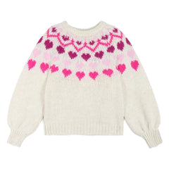 Mipounet - Love Nordic Hearts Kazak | Krem
