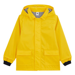 Petit Bateau - Organik pamuk astarlı yağmurluk | Sarı