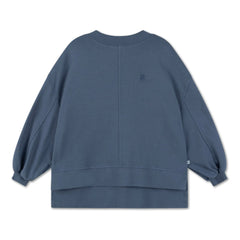 Repose AMS - Box-shaped Organic Cotton Sweatshirt | Charcoal Gray