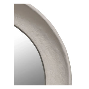 Serax - Earth Papier-Mâché Mirror, Marie Michielssen | White