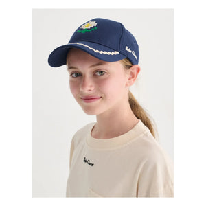 Bobo Choses - Marguerite Hat Made from Recycled Fibers | Navy Blue