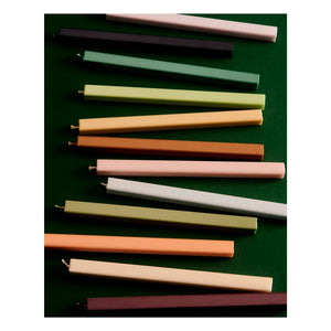 Hey - Quadratische Kerzen - 4er Set | Rot