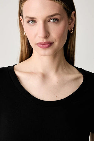 Weekend Max Mara basic kadın pamuklu elastan T-shirt WKDMULTIJ