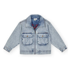 Goldie + Ace - Dustin Jeansjacke | Blau