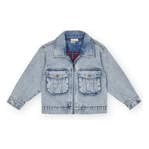 Goldie + Ace - Dustin Jeansjacke | Blau