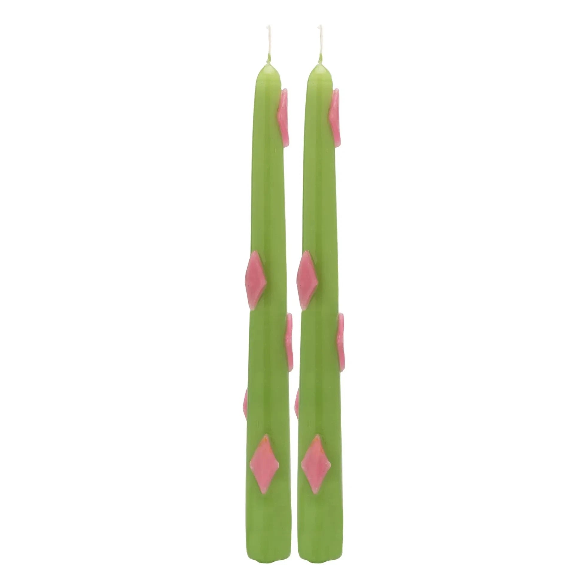 Anna + Nina - 3D Elmas mumlar - 2'li set