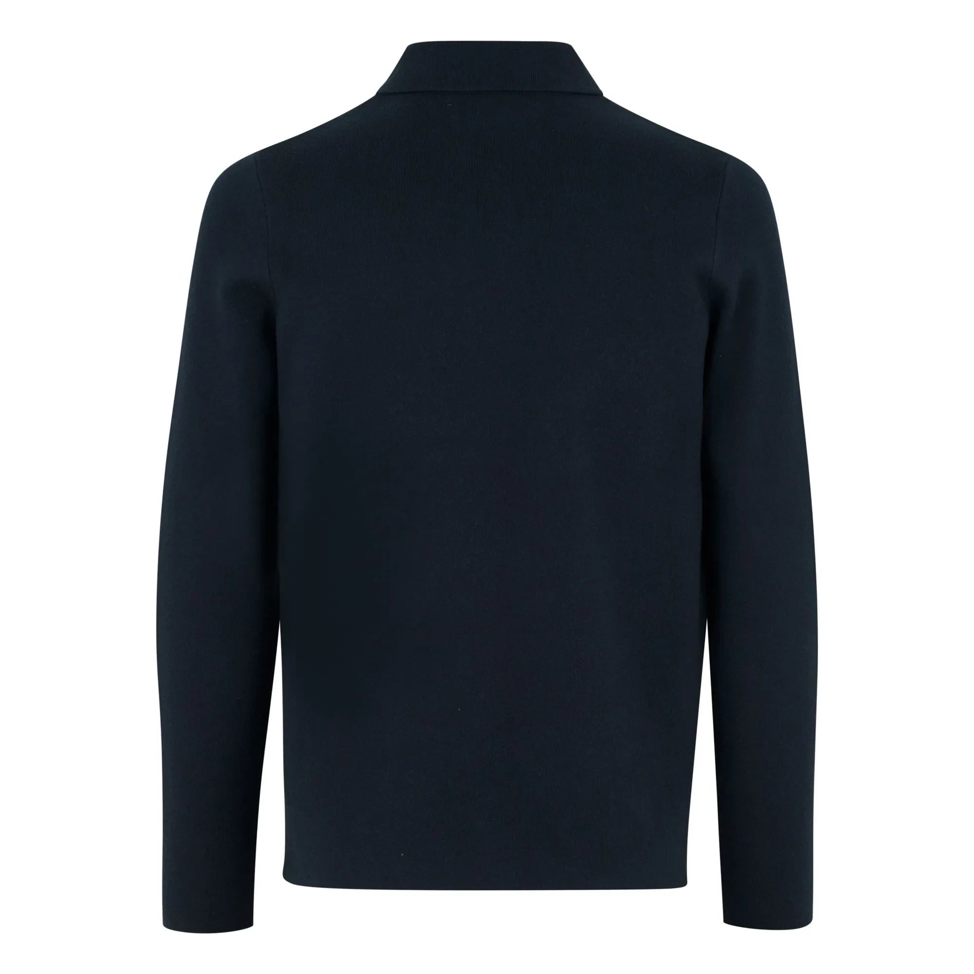 Samsoe Samsoe - Guna Polo Neck Cardigan | Navy Blue