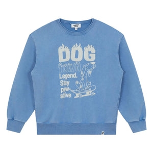 Hundred Pieces - Sweat Ryde God Town Organik pamuk | Lacivert
