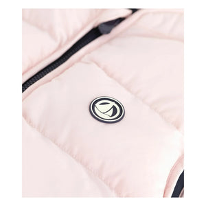 Petit Bateau – Wende-Steppweste ohne Ärmel | Puderrosa