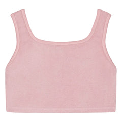 We Are Kids - Aria Bio-Baumwolle Schwamm Crop Top | Zartrosa