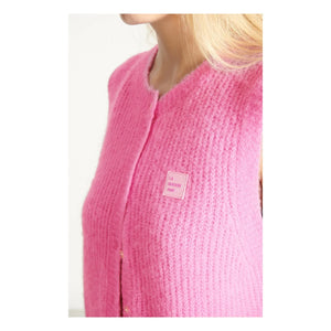 American Vintage - East Alpaca Hırka | Şeker pembesi