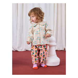 Bobo Choses - Cordhose aus Bio-Baumwolle mit Karomuster | Rosa