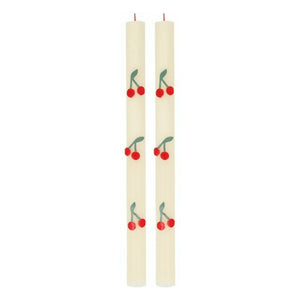 Meri Meri - Cherry Candles - Set of 2