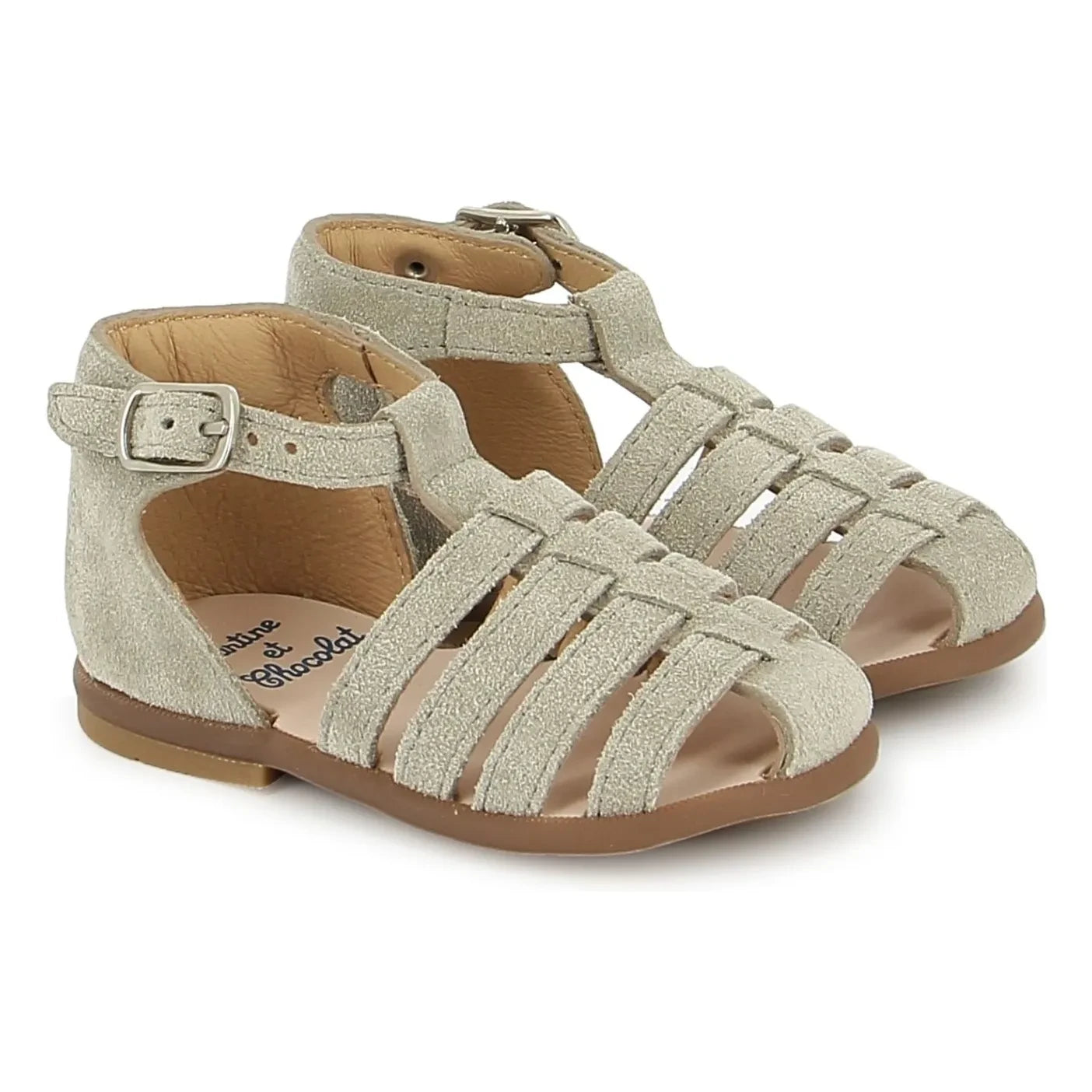 Tartine et Chocolat - Ares Kadife sandaletler | Kum