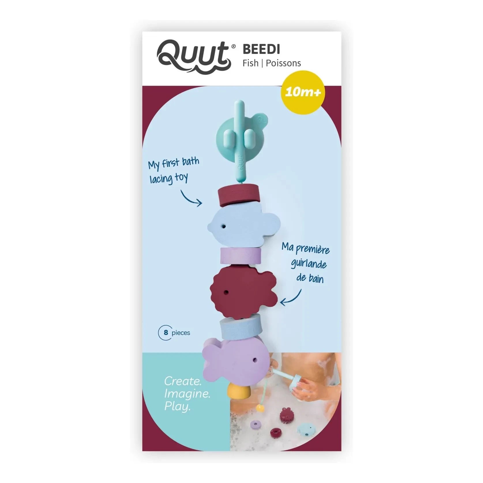 Quut - Beedi istifleme boncukları | Bordo
