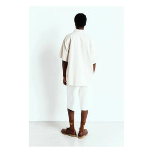 American Vintage - Padow Velvet Shirt | Ecru