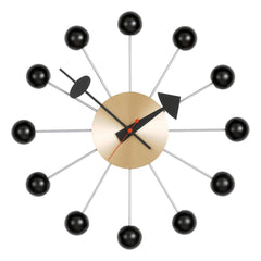 Vitra - Wall Clocks - Ball Clock George Nelson, 1948-1960 | Siyah