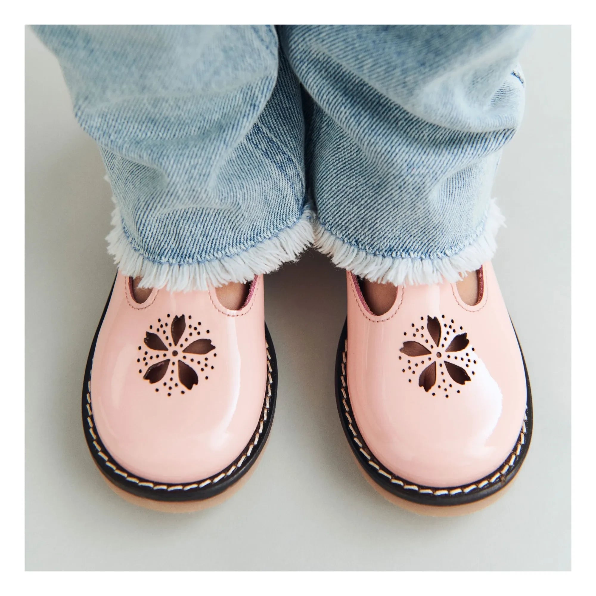 Wheat - Mary Jane Shelby Sandalen | Hellrosa