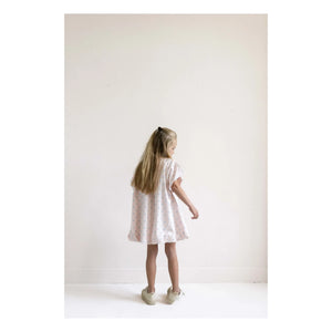 Jenest - Bella Pois Coton Bio Ballonkleid | Hellrosa