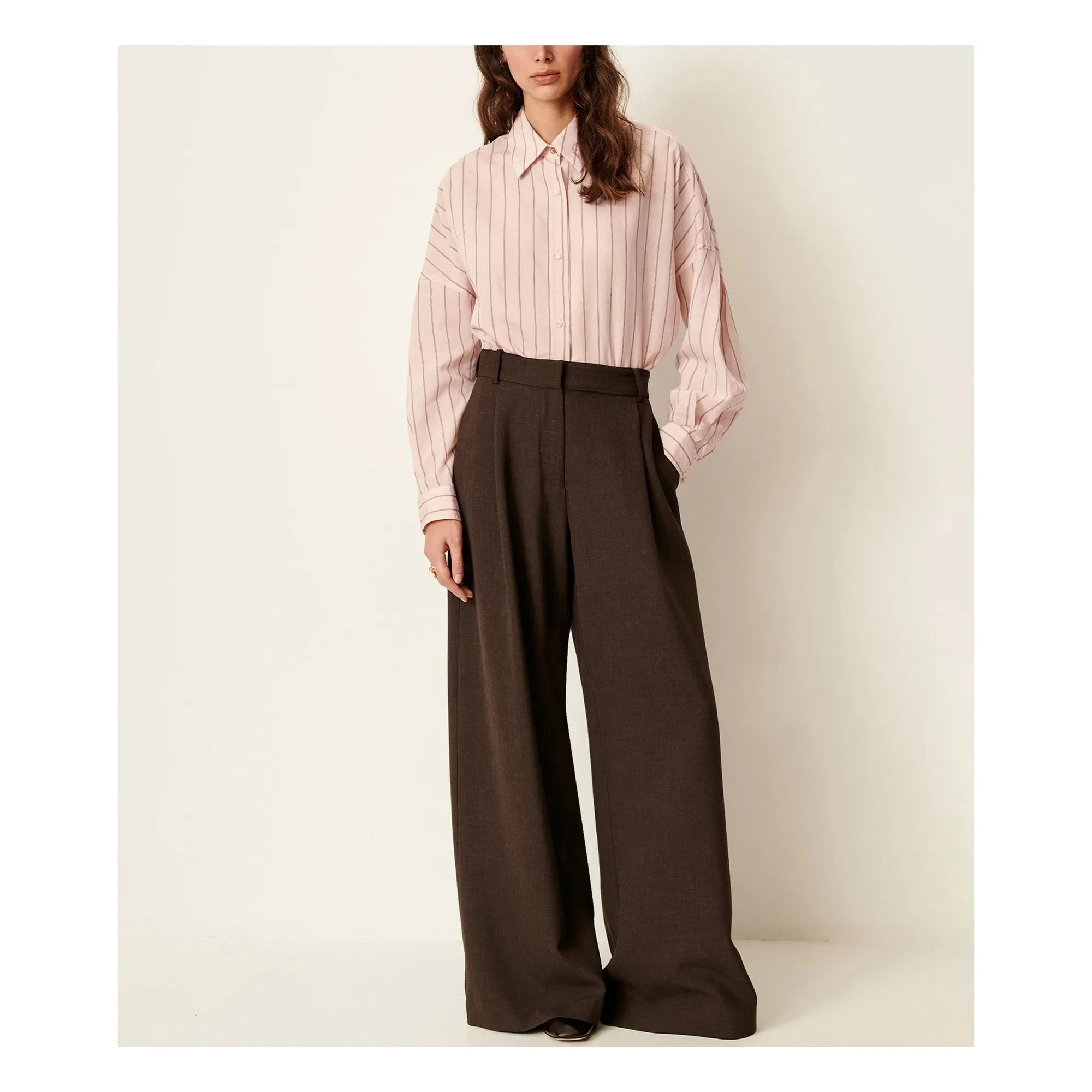 Sessùn - Provenco Pantolon | Koyu Kahverengi