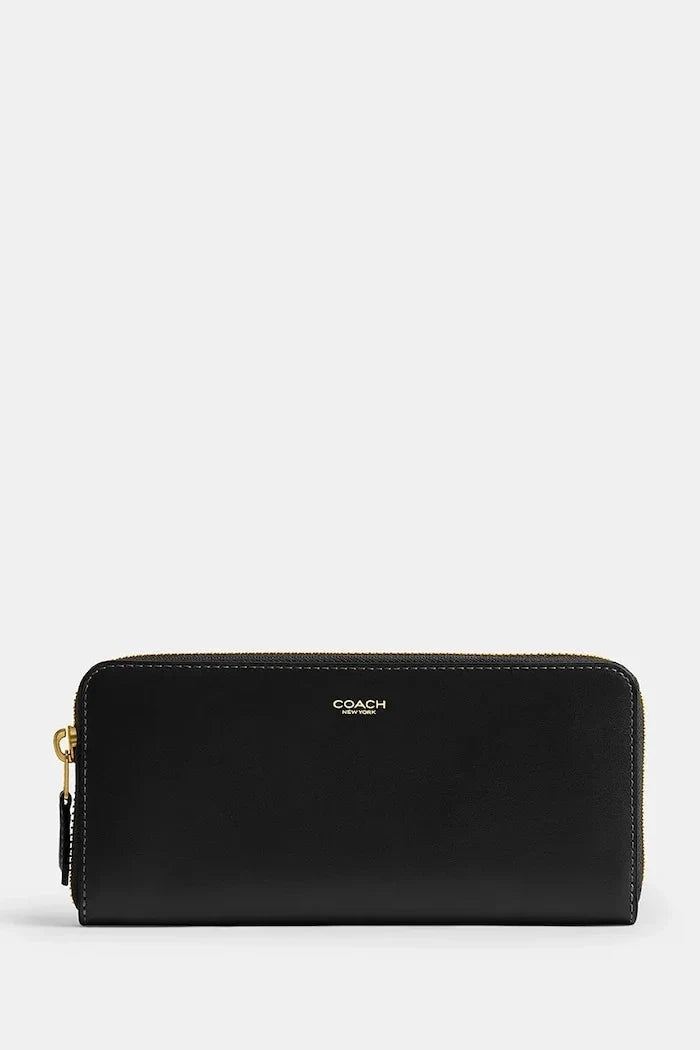 Coach kadın deri cüzdan Accordion Zip