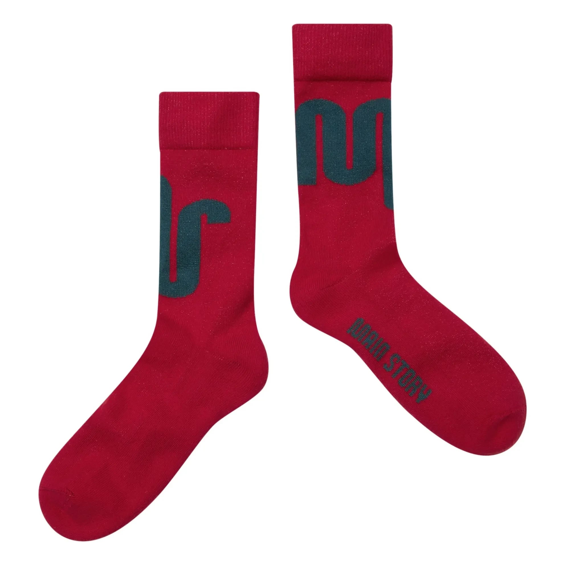 Hauptstory – Socken mit Logo | Rot