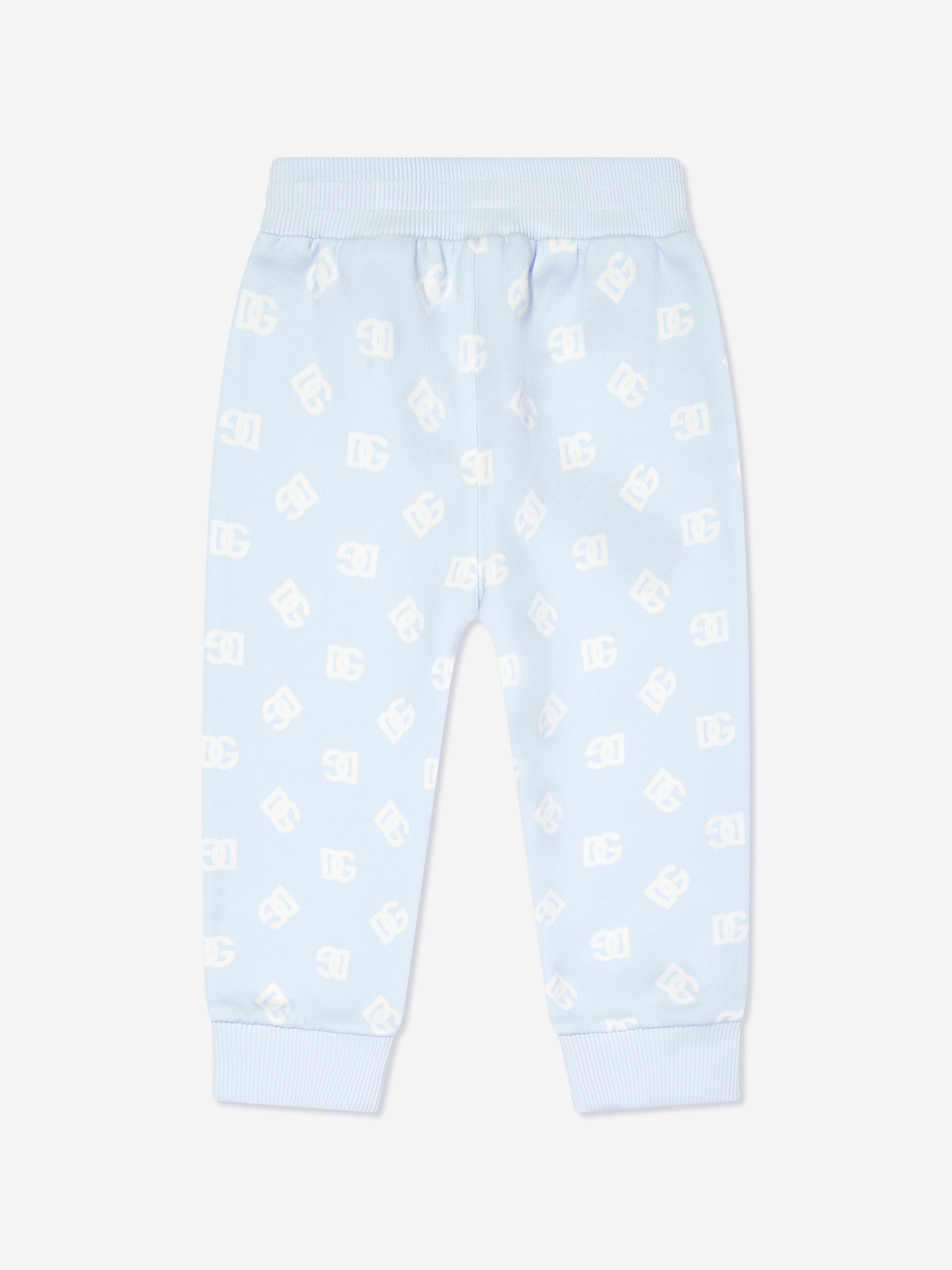 Dolce & Gabbana Baby Boys Logo Joggers in Blue