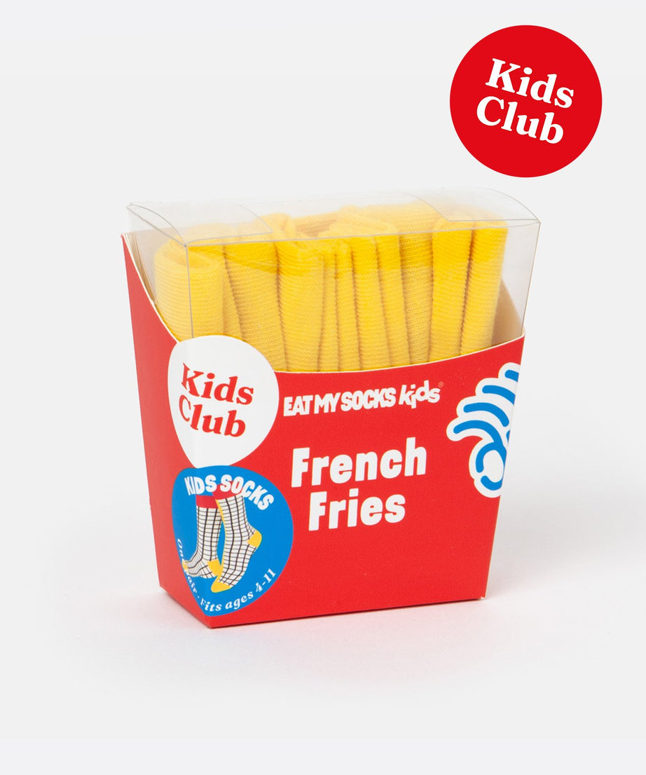 Eat My Socks - Çocuk Patetes Kızartması Çorap-Dinossi