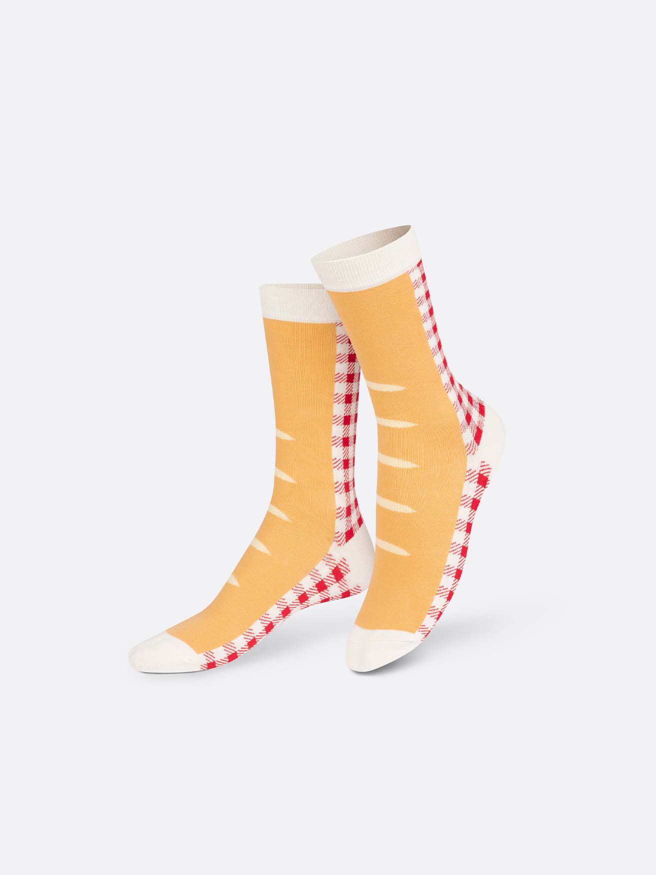 Eat My Socks - Yetişkin Fransız Baget Çorap - Dinossi