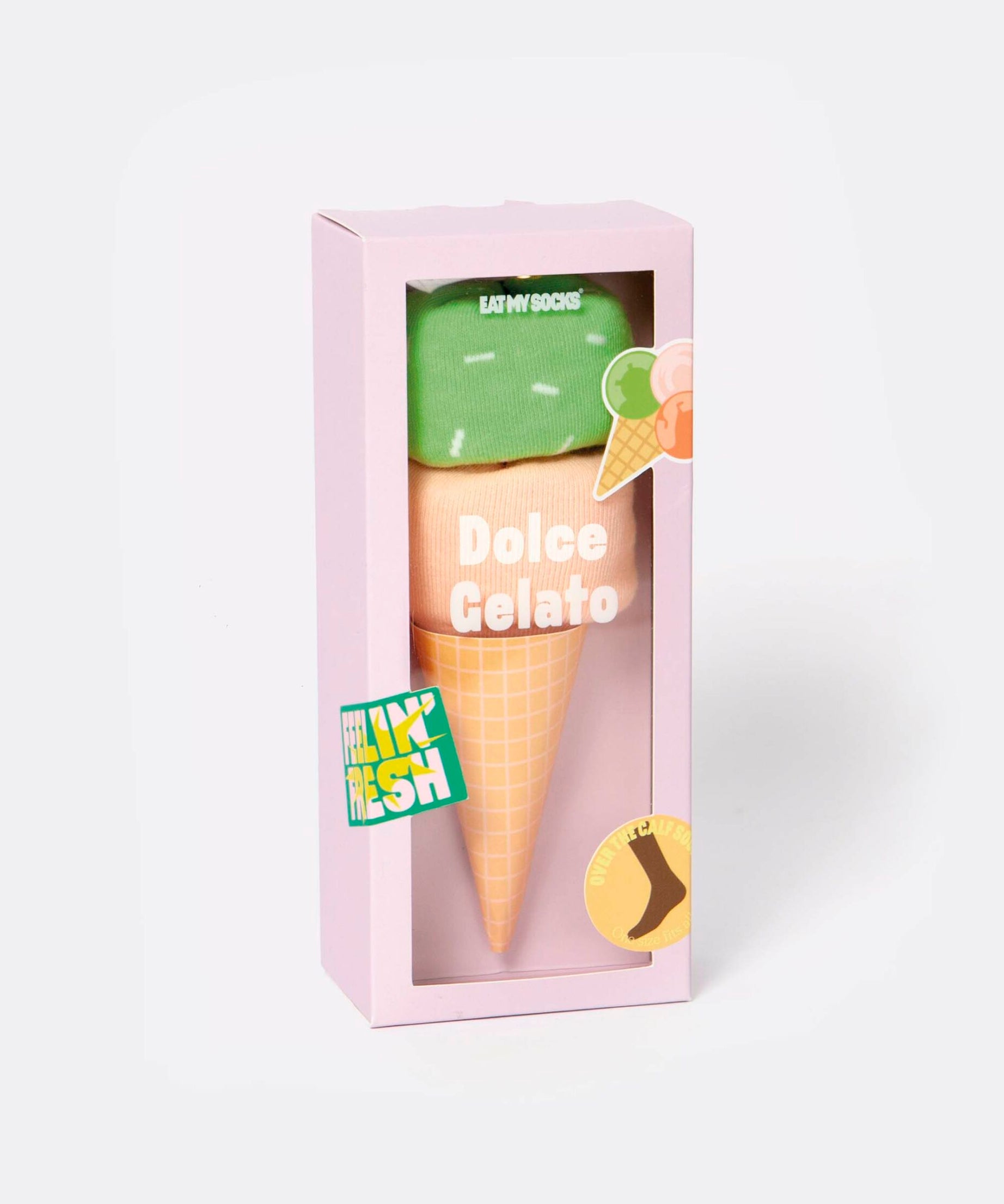 Eat My Socks - Yetişkin Tatlı Dondurma Çorap-Dinossi