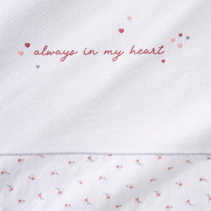 Silver Cross Jersey Coverlet - Floral - 2 Tog-Blankets- | Natural Baby Shower