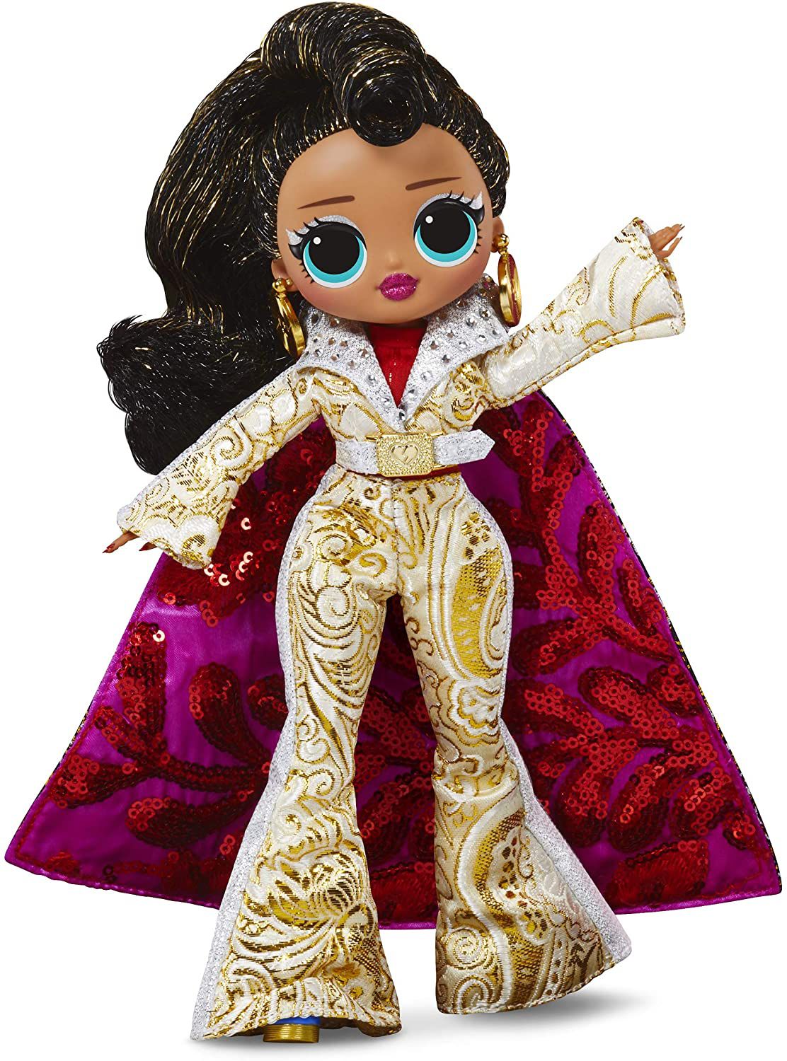 LOL Omg - Remix Jukebox BB Müzik Kutulu Işıklı ve Sesli Özel Koleksiyon Bebeği-Dinossi