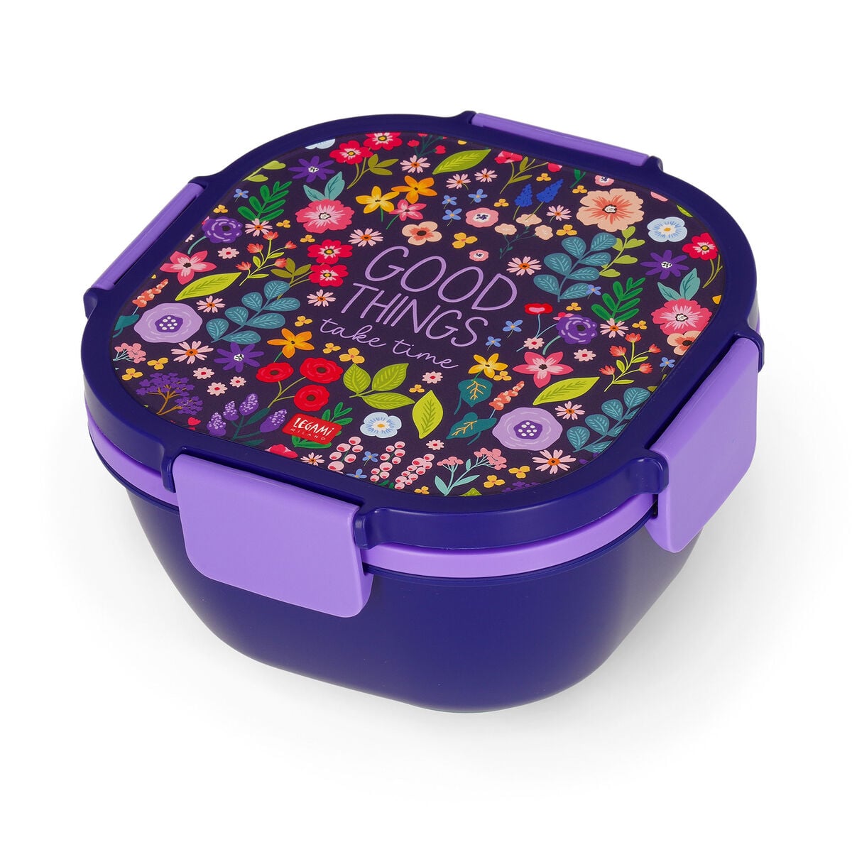 Legami - 1700 ml Yemek Kutusu - Çiçekler