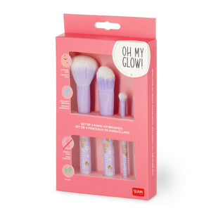 Legami - 4'lü Arı Makyaj Fırçası Seti - Oh My Glow!