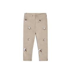 Organic Zoo Leggings - Cotton Field-Leggings-Cotton Field-0-6m | Natural Baby Shower