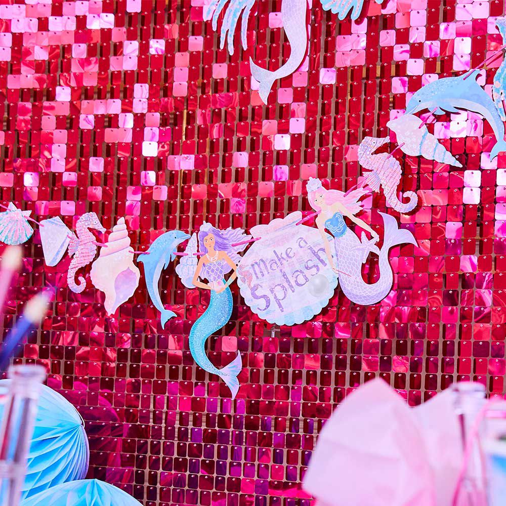 Party Pieces - Deniz Kızı Parti Asma Süsleri-Dinossi