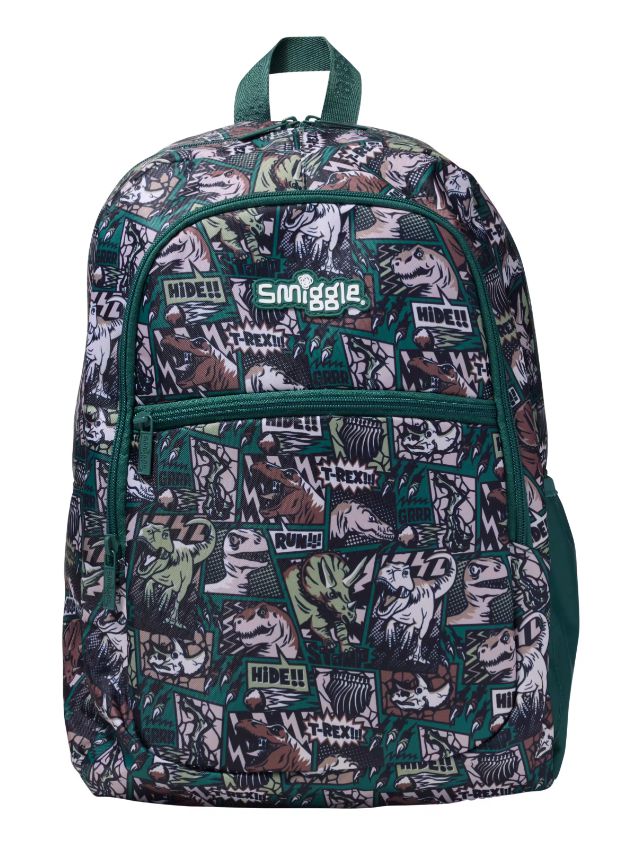 Smiggle - Wonder World Klasik Sırt Çantası-Dinossi