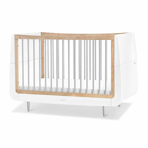 SnuzKot Skandi 2 Piece Nursery Furniture Set - Grey-Nursery Sets-Grey-No Mattress | Natural Baby Shower