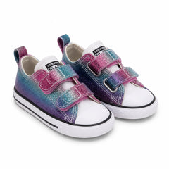 Converse - Kız Çocuk Cırtcırtlı Ayakkabı