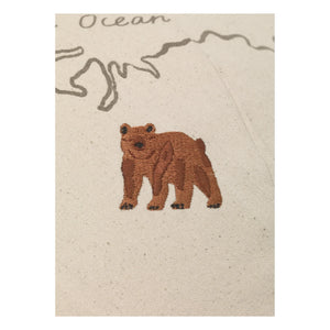 Ferm Living Kids - World Pouffe
