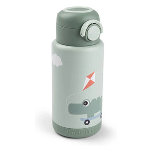 Done by deer - Play Zone isolierte Wasserflasche | Grün