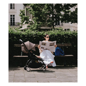 Stokke® - YOYO³ 6+ Bebek Arabası Siyah çerçeve | Leopar