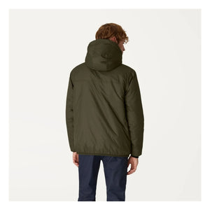 K-way - Le Vrai Claude Orsetto 3.0 Gefütterte wasserdichte Jacke | Khaki