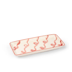 Denise - Olaf Rectangular Serving Plate | Pink