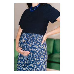 Paloma Collection – Umstandsrock Carlota Bandana | Blau