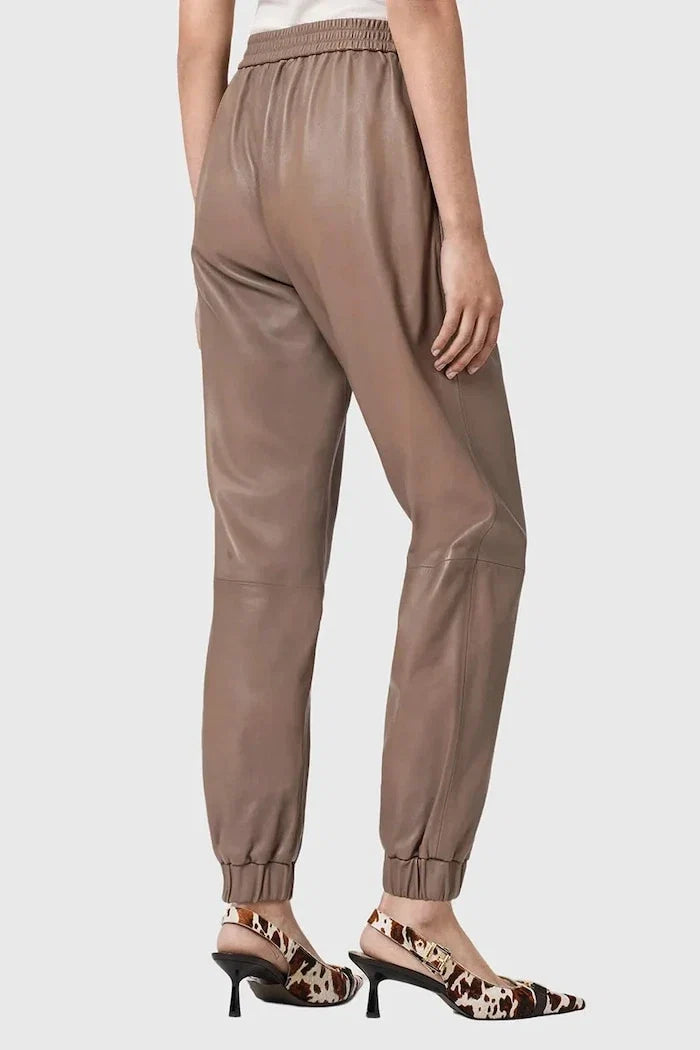 AllSaints JEN Deri Pantolon