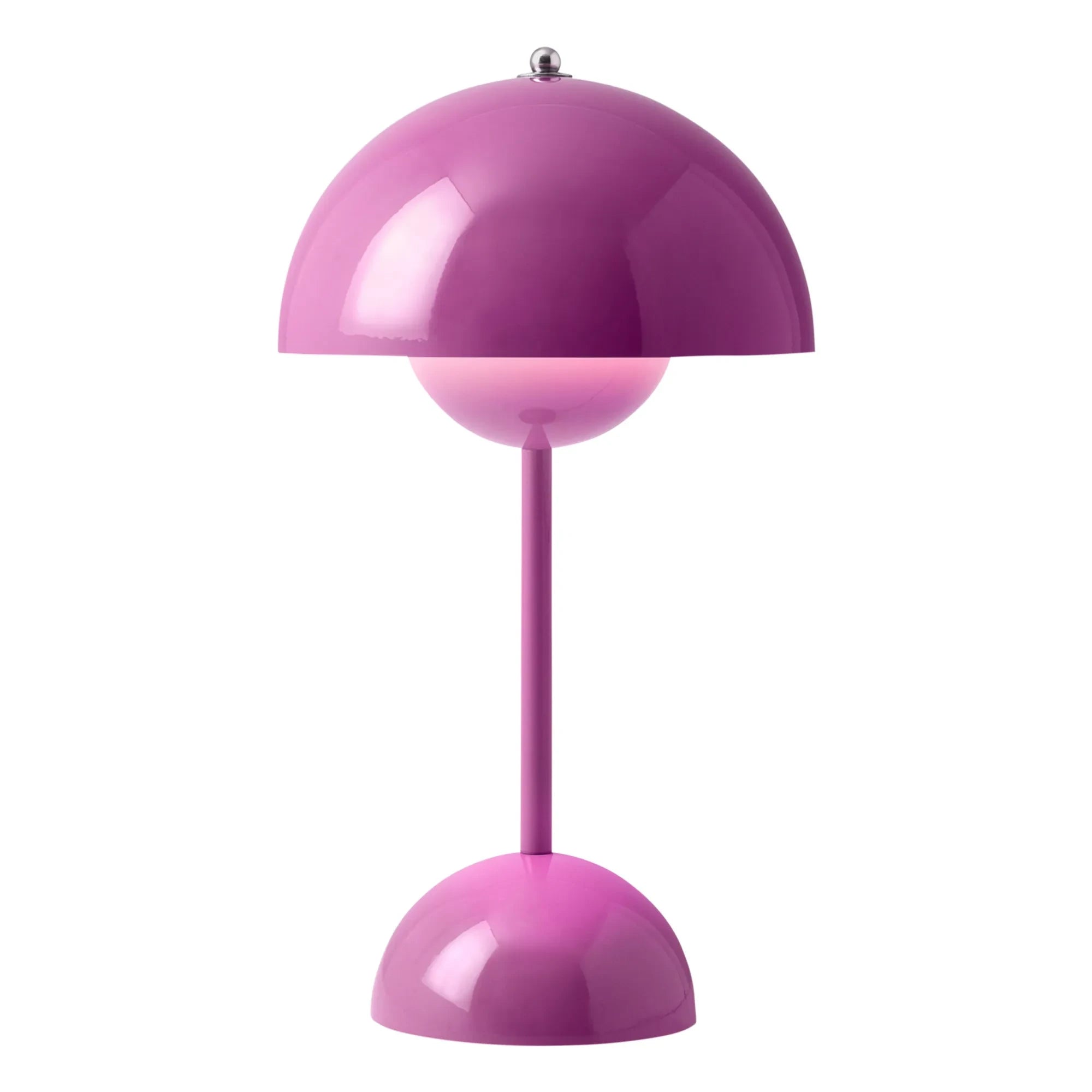 & Tradition – VP9 Tragbare Tischleuchte im Blumentopf-Design, Vernon Panton | Rosa